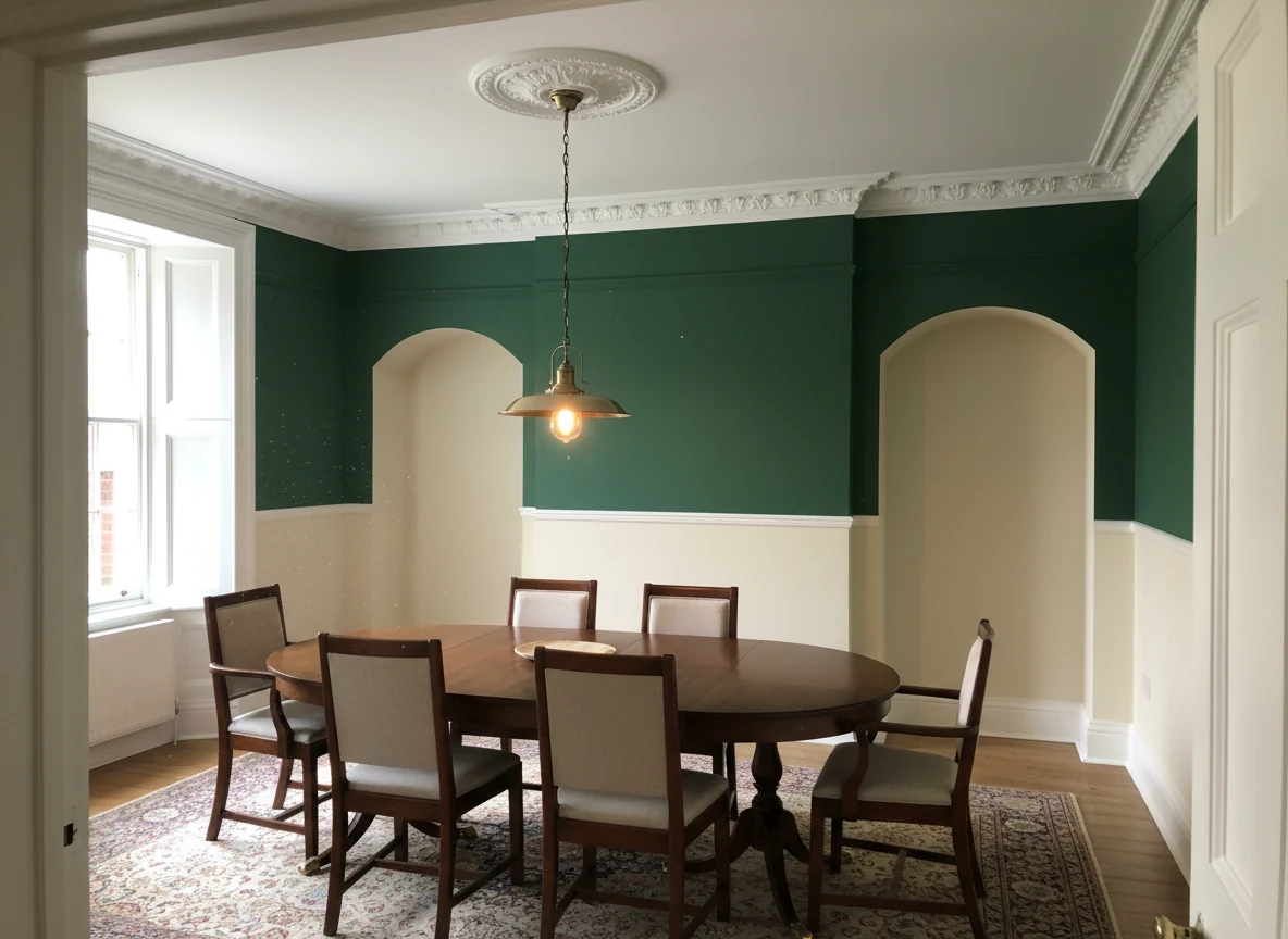 Dining room painting in High Wycombe by High Wycombe Decorators