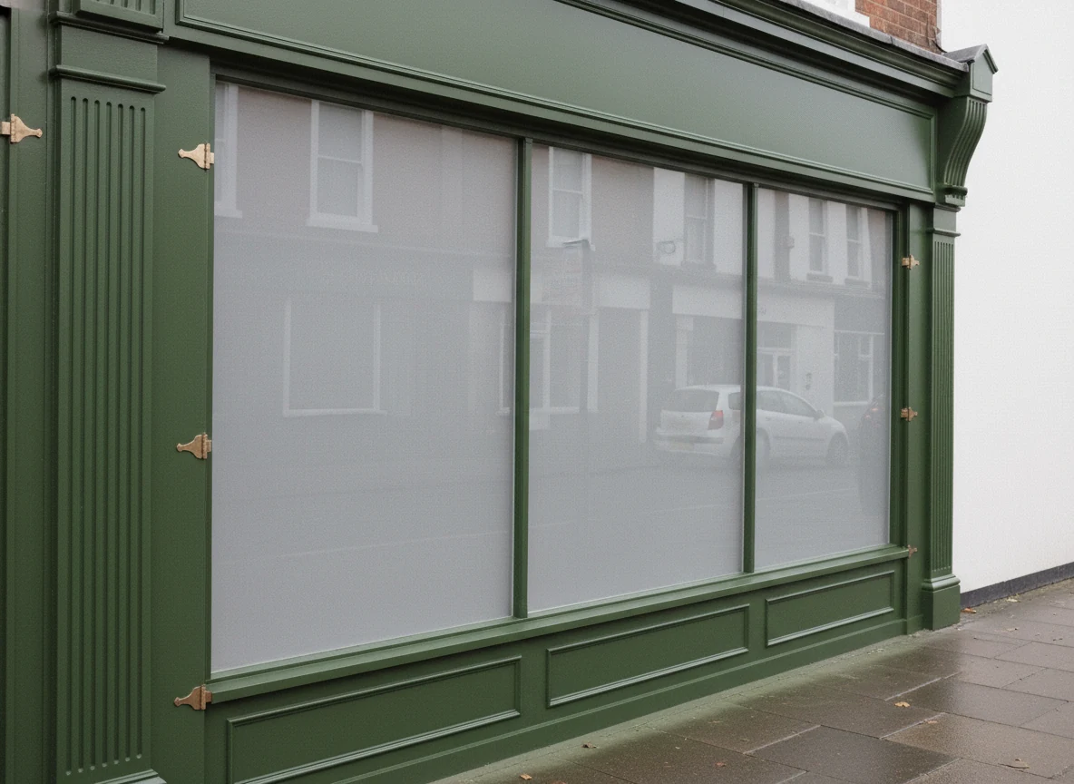 Shop Front Spraying in High Wycombe by High Wycombe Decorators